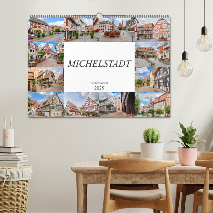 Michelstadt Impressionen (CALVENDO Wandkalender 2025)