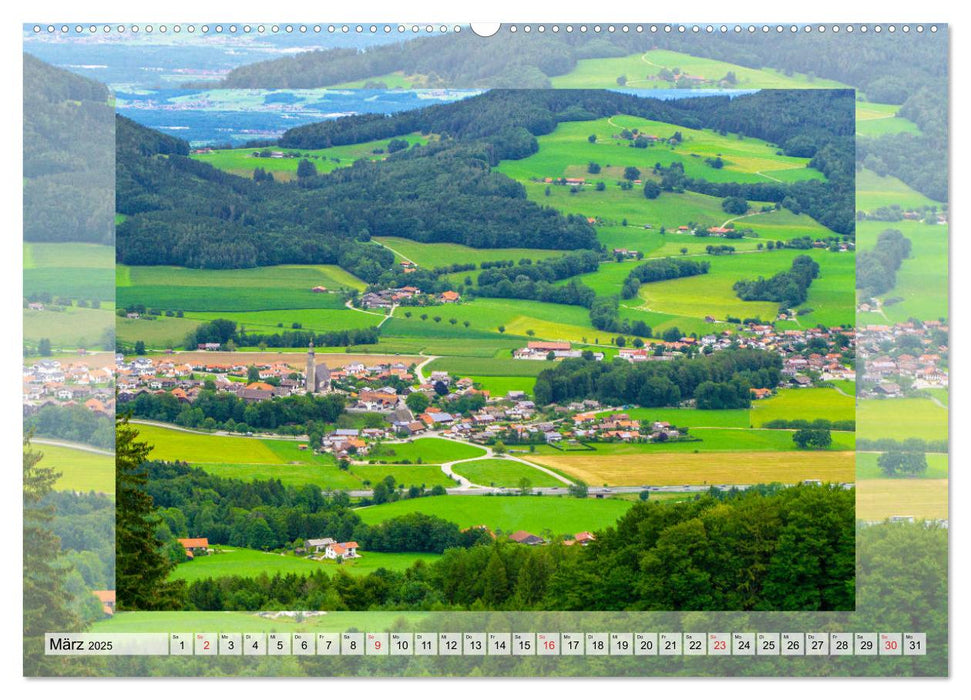 Natur erleben im Berchtesgadener Land (CALVENDO Wandkalender 2025)