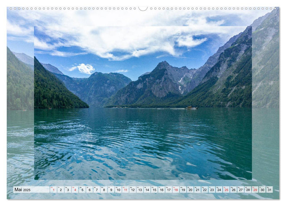 Natur erleben im Berchtesgadener Land (CALVENDO Wandkalender 2025)