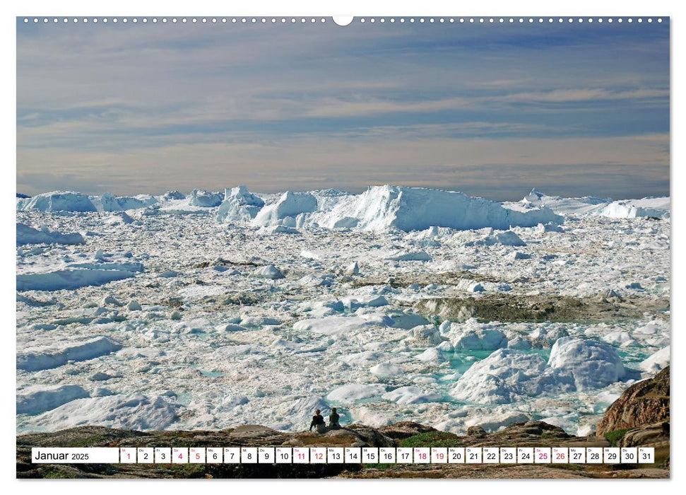 Grönland - Wildes, weites Land (CALVENDO Premium Wandkalender 2025)