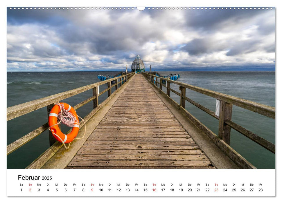 Deutschlands Landschaften - Vom Meer bis zu den Alpen (CALVENDO Premium Wandkalender 2025)