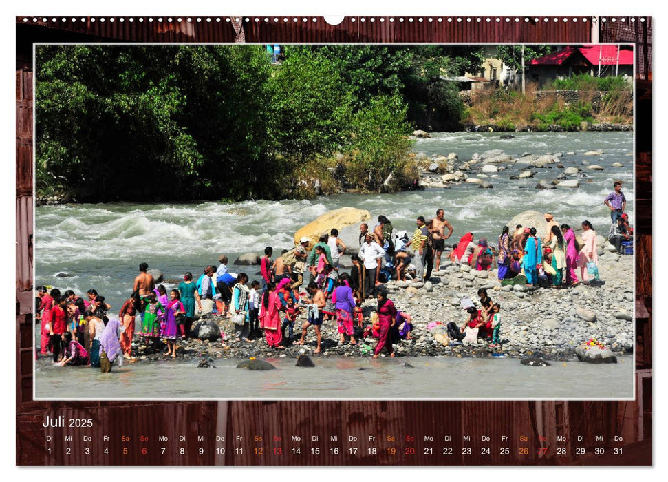 Himachal Pradesh - Lahaul, Sangla, Spiti Valley (CALVENDO Premium Wandkalender 2025)