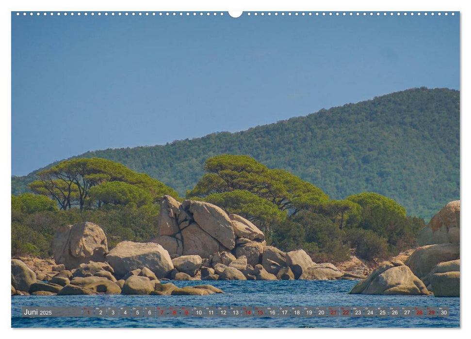 Korsika - Naturparadis im Mittelmeer (CALVENDO Wandkalender 2025)