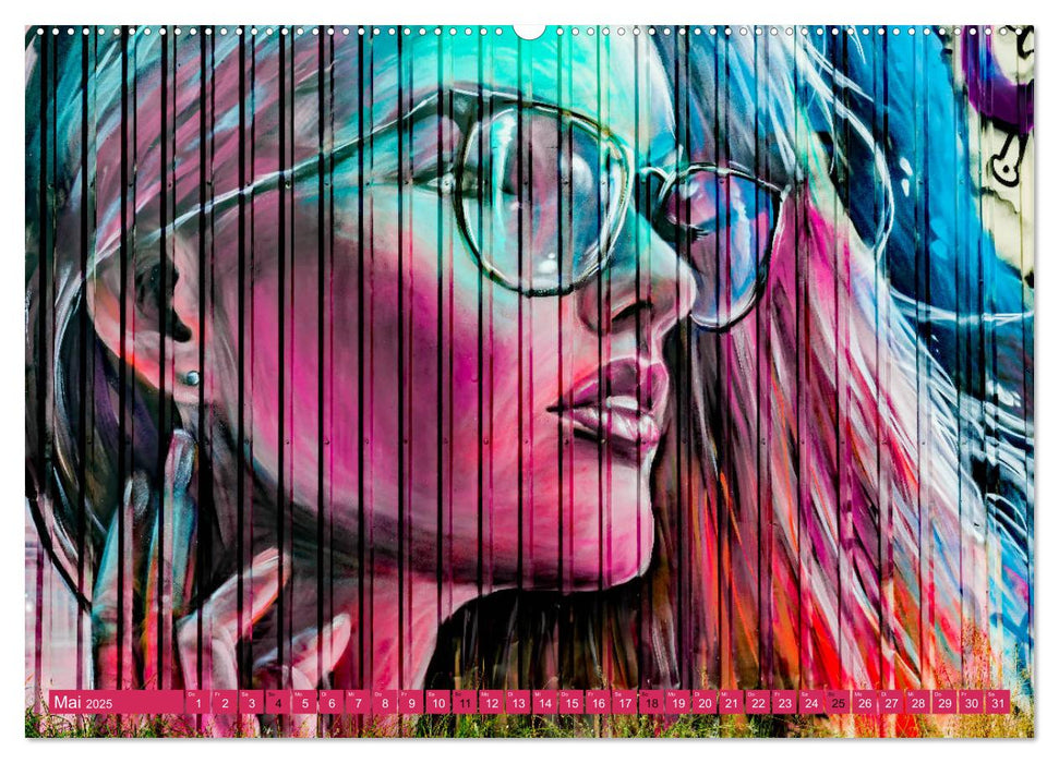 Street art Amsterdam Michael Jaster (CALVENDO Premium Wandkalender 2025)