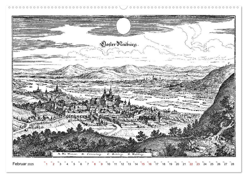 TU FELIX AUSTRIA - Wien in alten Ansichten (CALVENDO Wandkalender 2025)