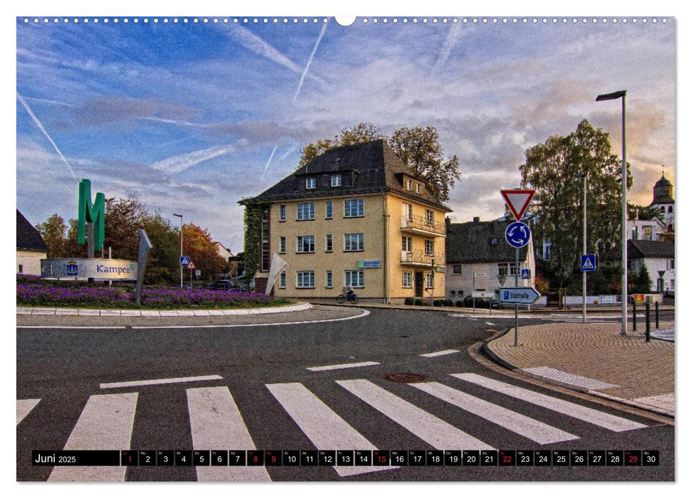 Meinerzhagen, Stadtansichten (CALVENDO Premium Wandkalender 2025)