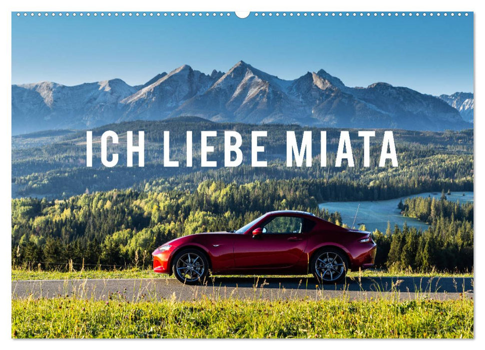 Ich liebe Miata (CALVENDO Wandkalender 2025)