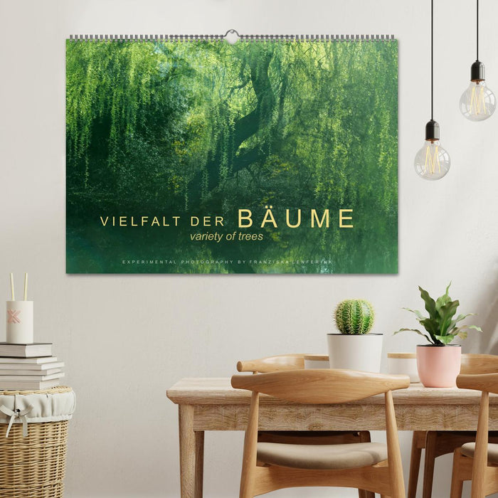 Vielfalt der Bäume - variety of trees (CALVENDO Wandkalender 2025)