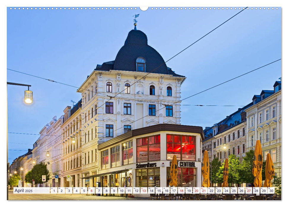 GÖRLITZ für Nachtschwärmer (CALVENDO Wandkalender 2025)