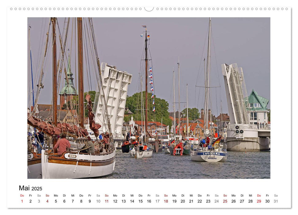 Schleswig und die Schlei - von Schloss Gottorf bis Schleimünde (CALVENDO Premium Wandkalender 2025)