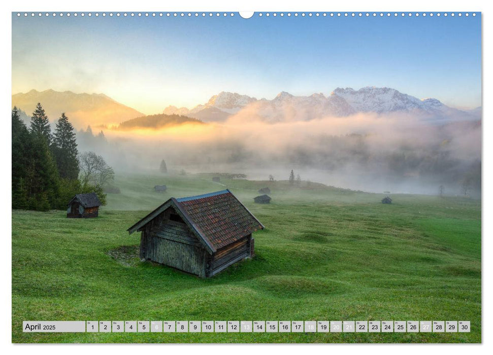 Wunderschönes Bayern (CALVENDO Wandkalender 2025)