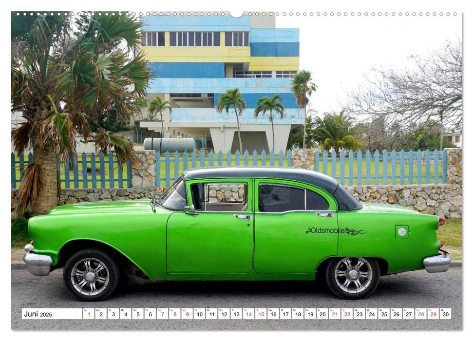 OLDSMOBILE 1955 - Ein US-Oldtimer in Kuba (CALVENDO Wandkalender 2025)