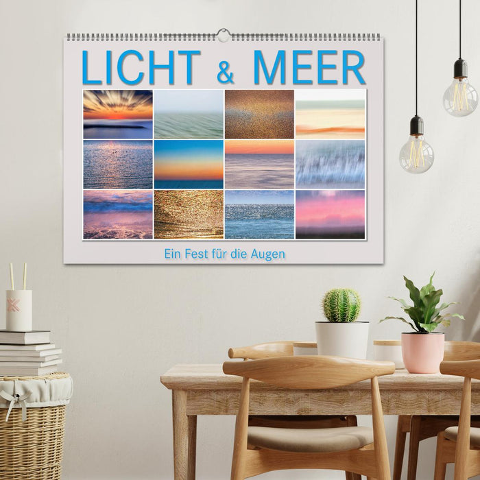 LICHT & MEER (CALVENDO Wandkalender 2025)