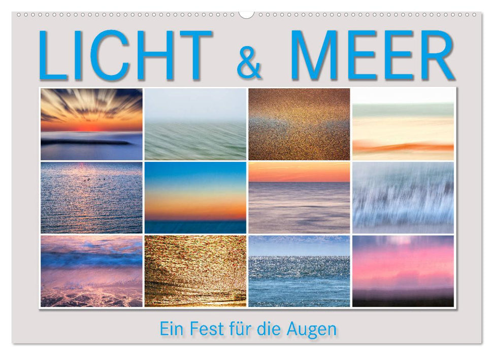 LICHT & MEER (CALVENDO Wandkalender 2025)