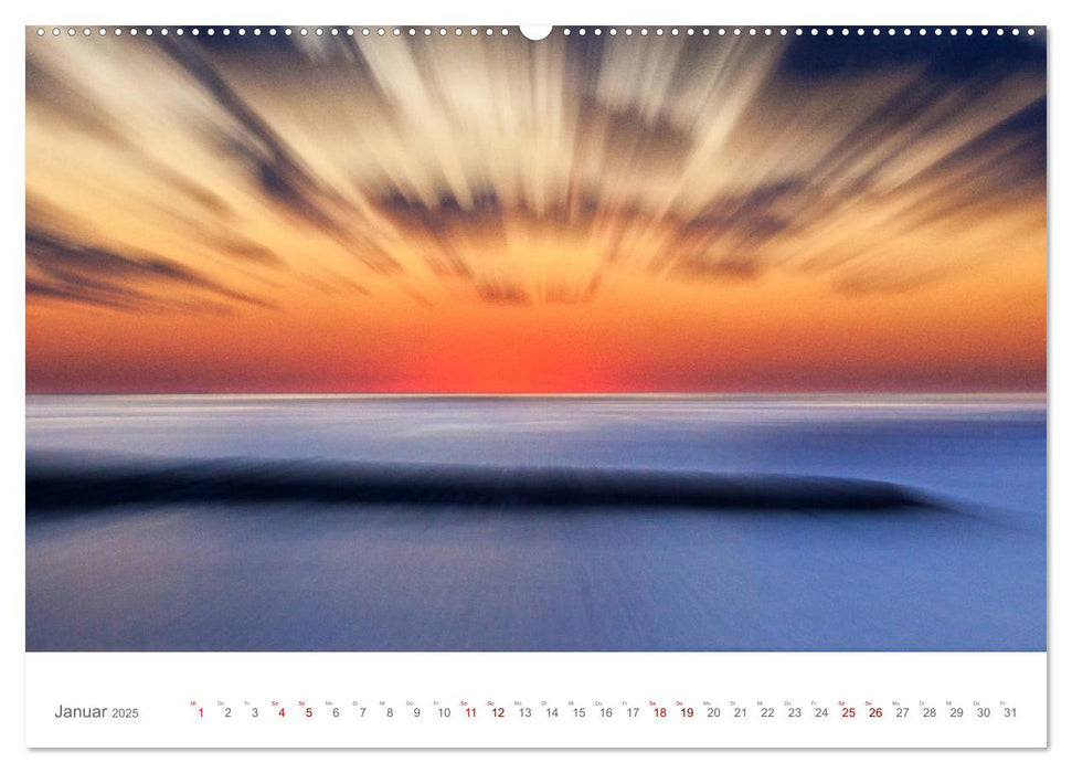 LICHT & MEER (CALVENDO Wandkalender 2025)