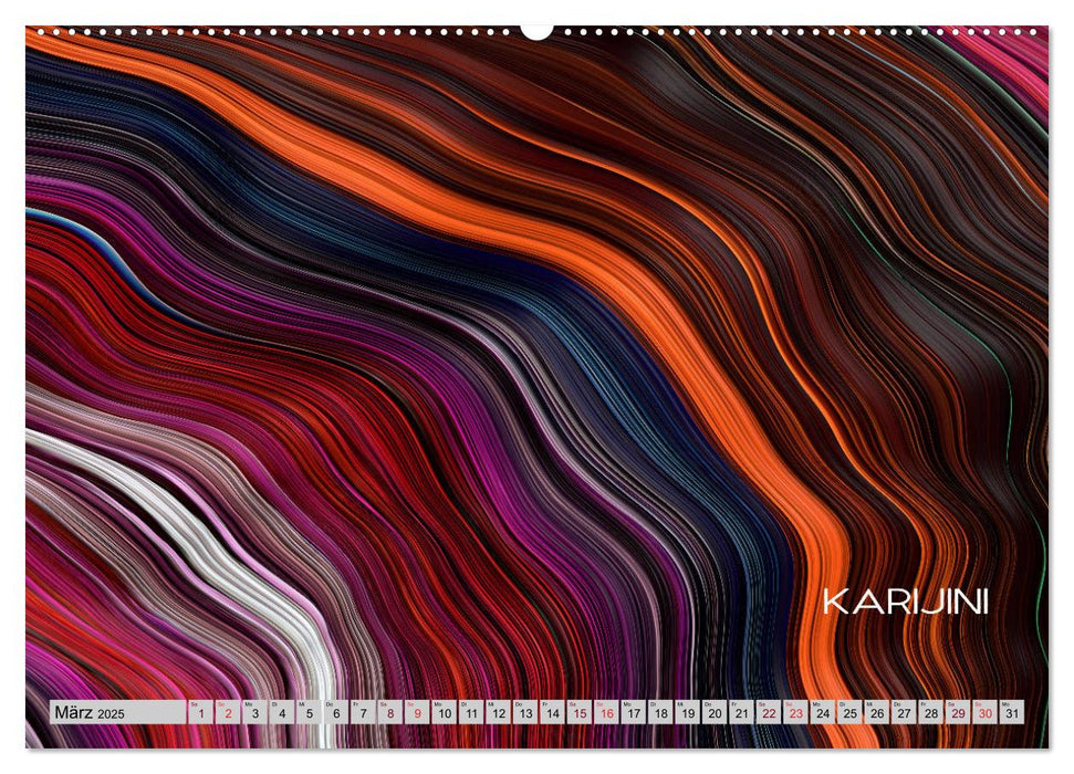 Landschaften Abstract Design (CALVENDO Premium Wandkalender 2025)