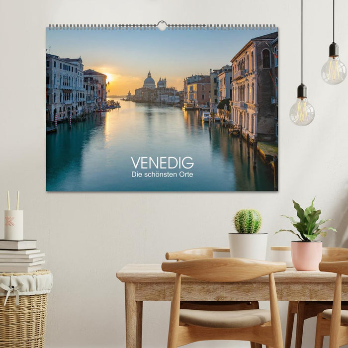 Venedig - Die schönsten Orte (CALVENDO Wandkalender 2025)