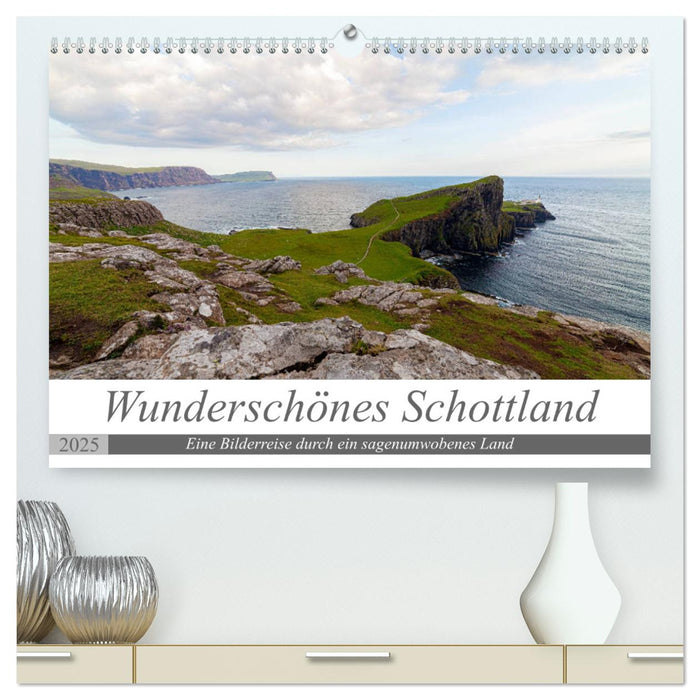 Wunderschönes Schottland - Bilderreise durch ein sagenumwobenes Land (CALVENDO Premium Wandkalender 2025)