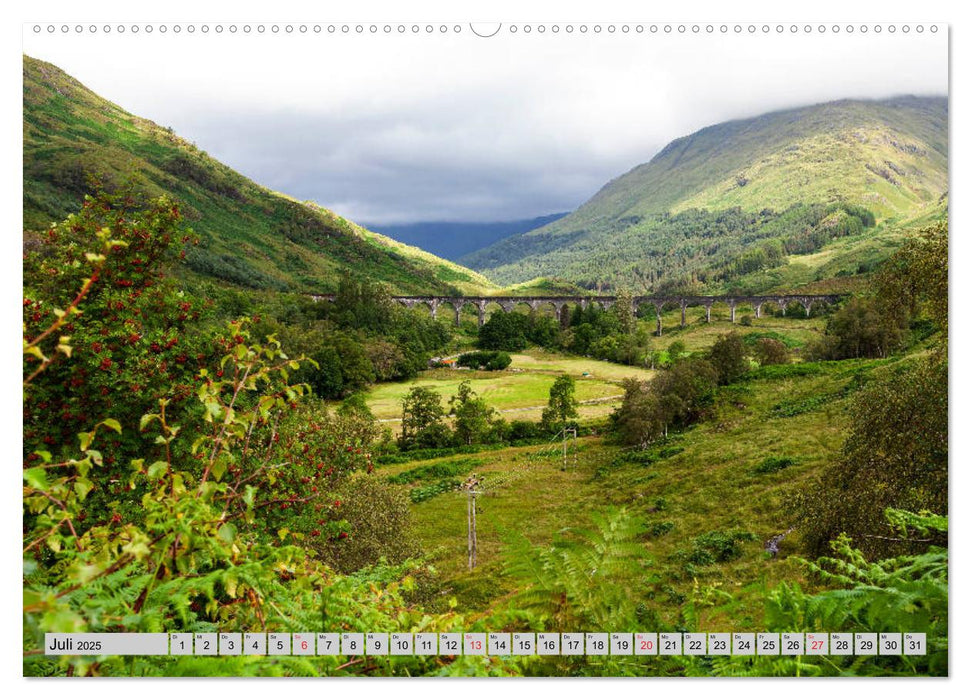 Wunderschönes Schottland - Bilderreise durch ein sagenumwobenes Land (CALVENDO Premium Wandkalender 2025)