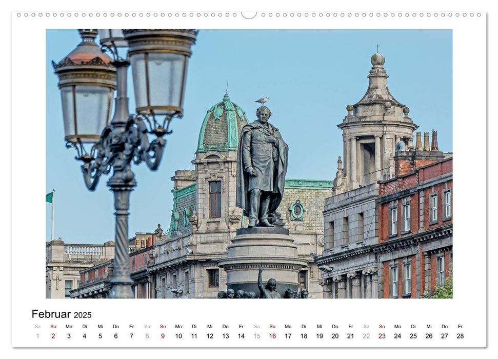 Dublin bunt, lebendig, spannend (CALVENDO Premium Wandkalender 2025)