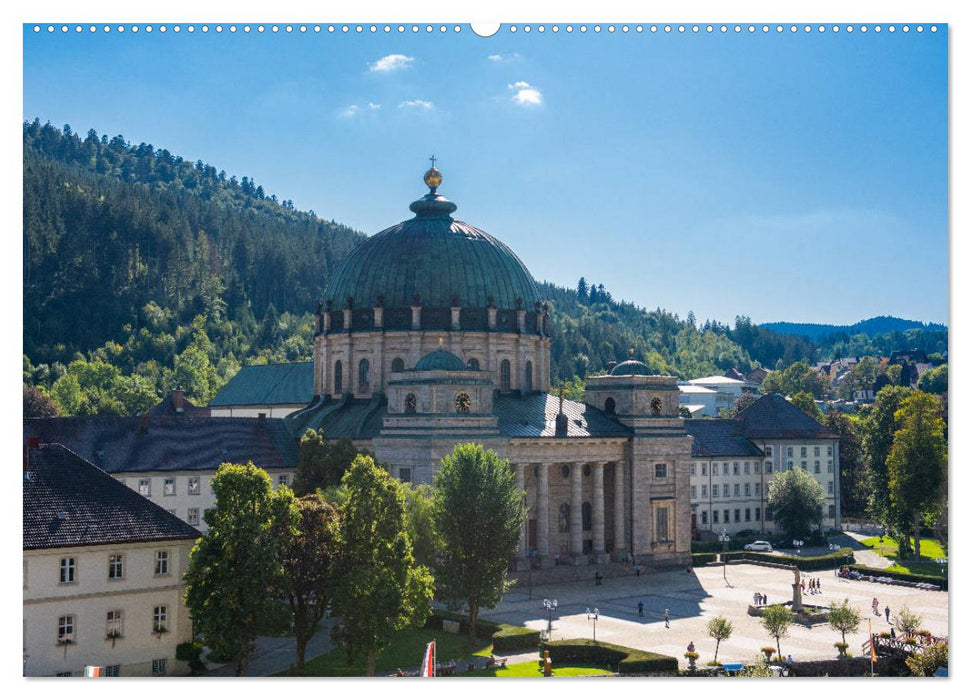 Nationalpark Schwarzwald – abwechslungsreiche Landschaften und urbane Impressionen (CALVENDO Wandkalender 2025)