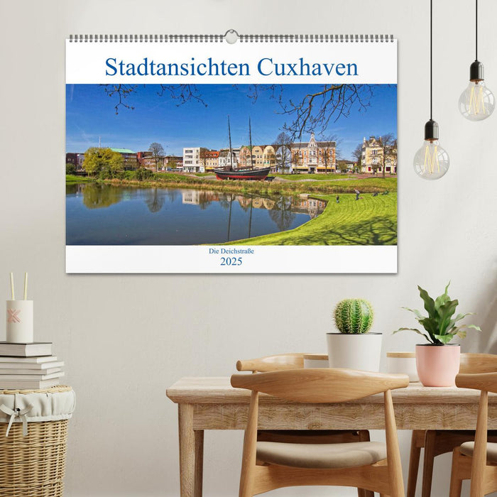 Stadtansichten Cuxhaven (CALVENDO Wandkalender 2025)