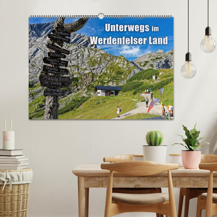 Unterwegs im Werdenfelser Land (CALVENDO Wandkalender 2025)