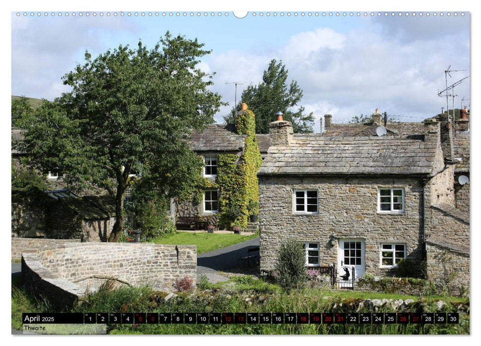 Traumhafte Yorkshire Dales (CALVENDO Premium Wandkalender 2025)