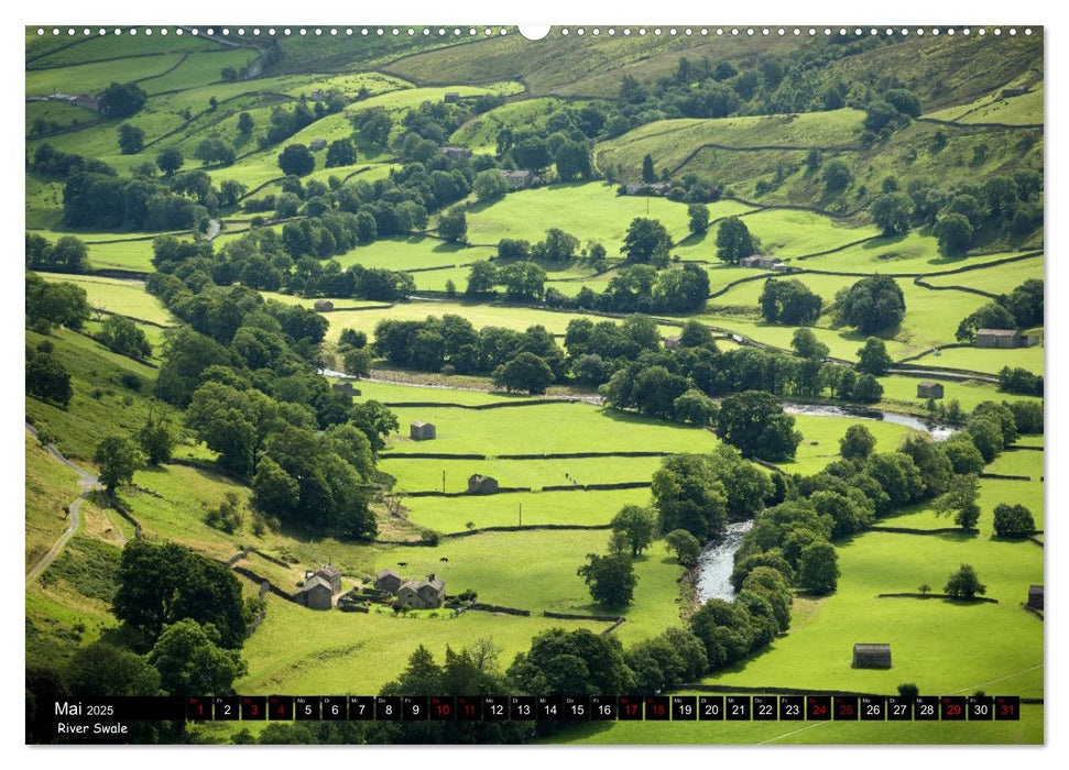 Traumhafte Yorkshire Dales (CALVENDO Premium Wandkalender 2025)