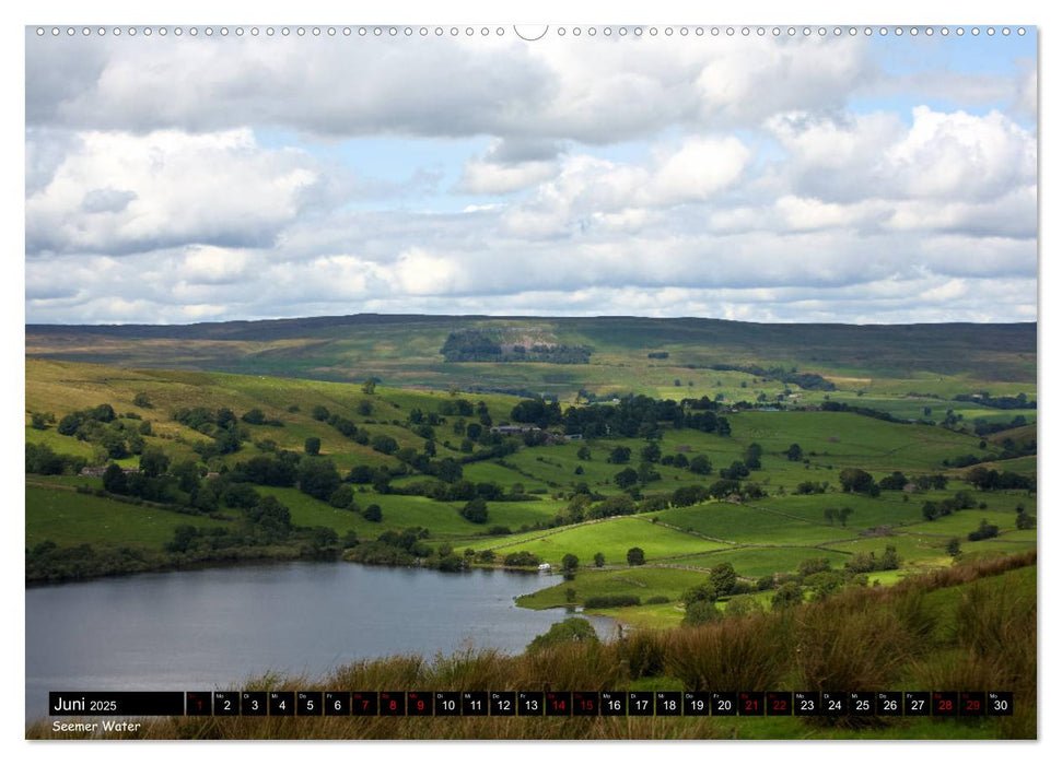 Traumhafte Yorkshire Dales (CALVENDO Premium Wandkalender 2025)