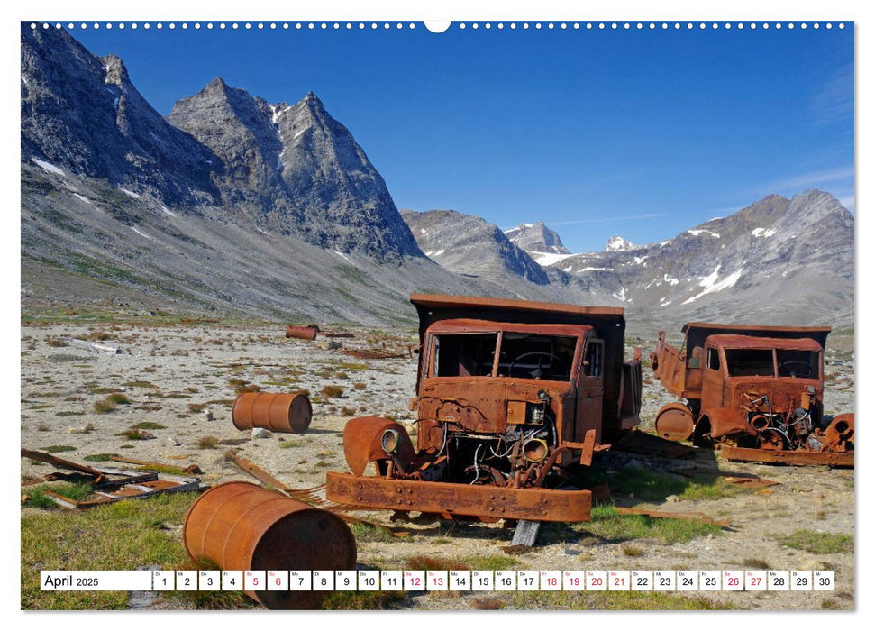 Grönland - Wildes, weites Land (CALVENDO Wandkalender 2025)