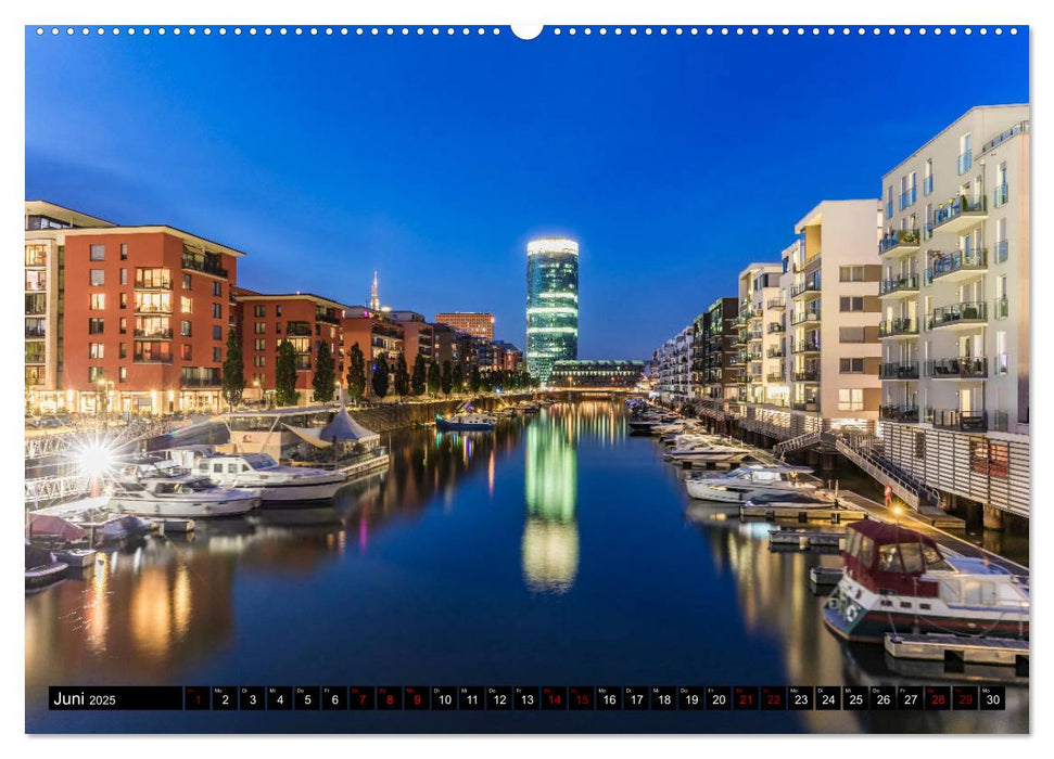 FRANKFURT Impressionen aus Mainhattan (CALVENDO Premium Wandkalender 2025)