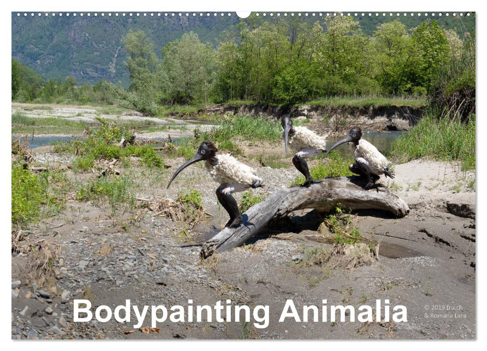 Bodypainting Animalia (CALVENDO Wandkalender 2025)