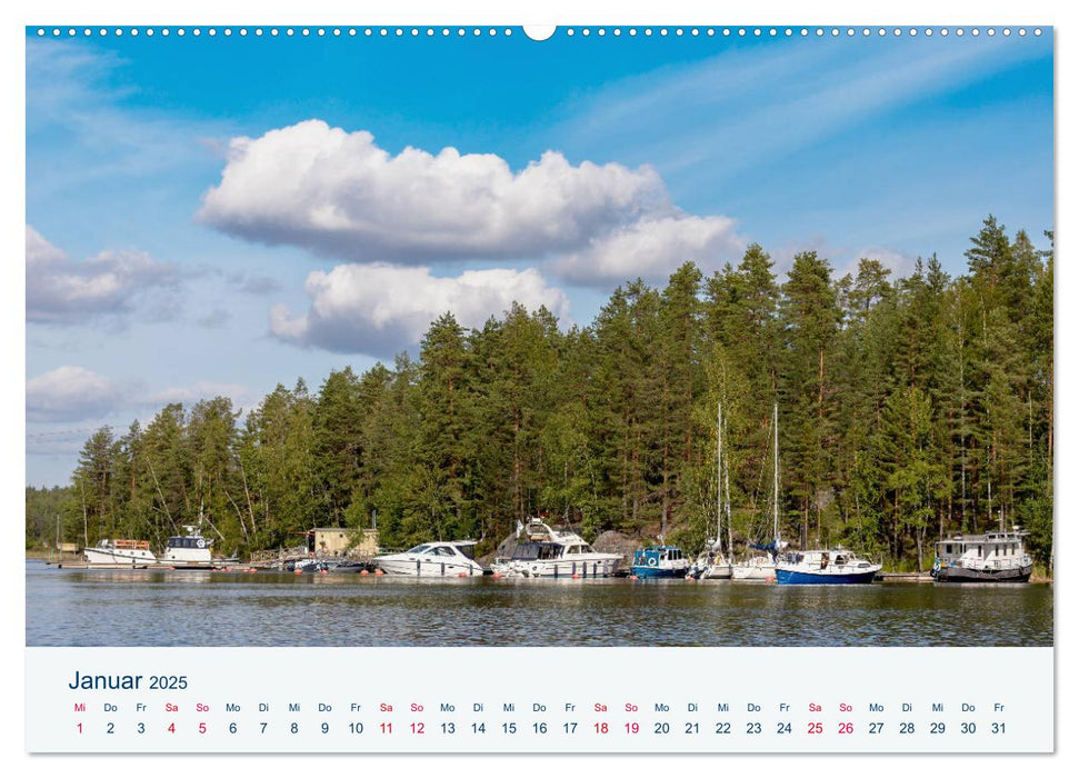 Finnland, Rund um Mikkeli (CALVENDO Wandkalender 2025)