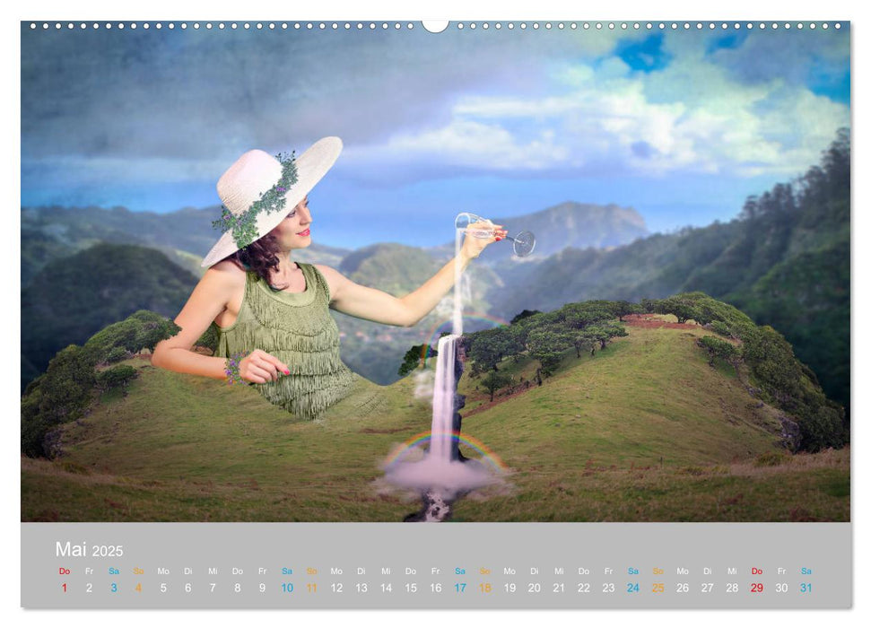 Fantastisch und surreal - Landschaften (CALVENDO Premium Wandkalender 2025)