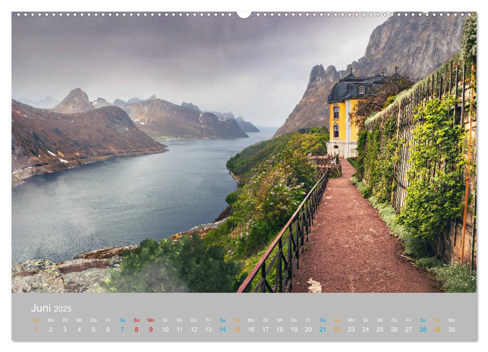 Fantastisch und surreal - Landschaften (CALVENDO Premium Wandkalender 2025)