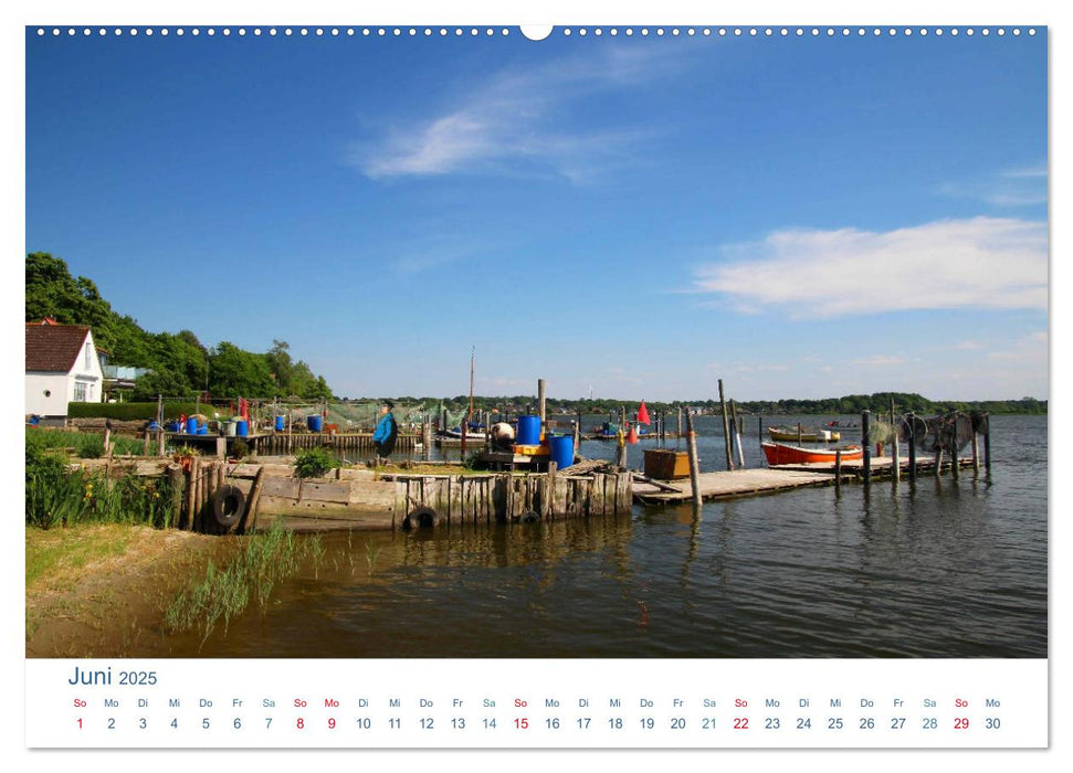 Der Holm 2025. Historische Fischersiedlung in Schleswig (CALVENDO Wandkalender 2025)