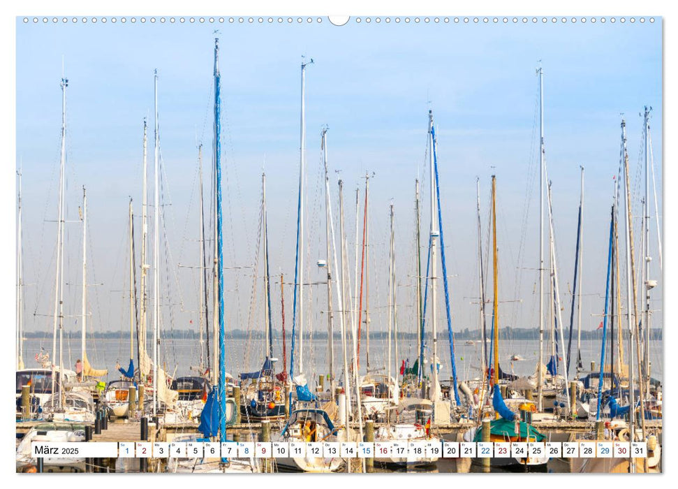 Schiff und Segel - HIDDENSEE (CALVENDO Premium Wandkalender 2025)