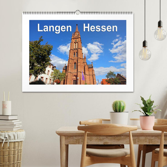 Langen - Hessen (CALVENDO Wandkalender 2025)