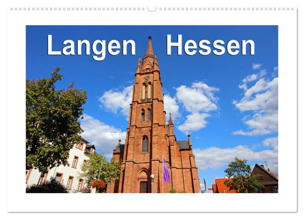 Langen - Hessen (CALVENDO Wandkalender 2025)