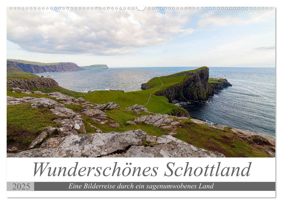 Wunderschönes Schottland - Bilderreise durch ein sagenumwobenes Land (CALVENDO Wandkalender 2025)