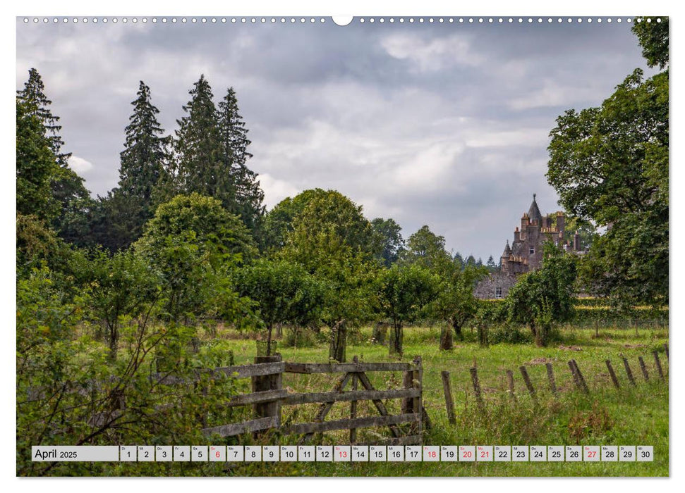 Wunderschönes Schottland - Bilderreise durch ein sagenumwobenes Land (CALVENDO Wandkalender 2025)