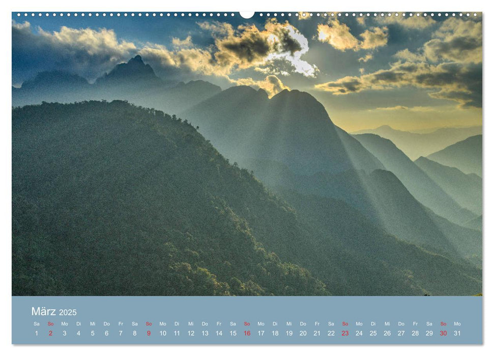 Spirit of Asia (CALVENDO Premium Wandkalender 2025)