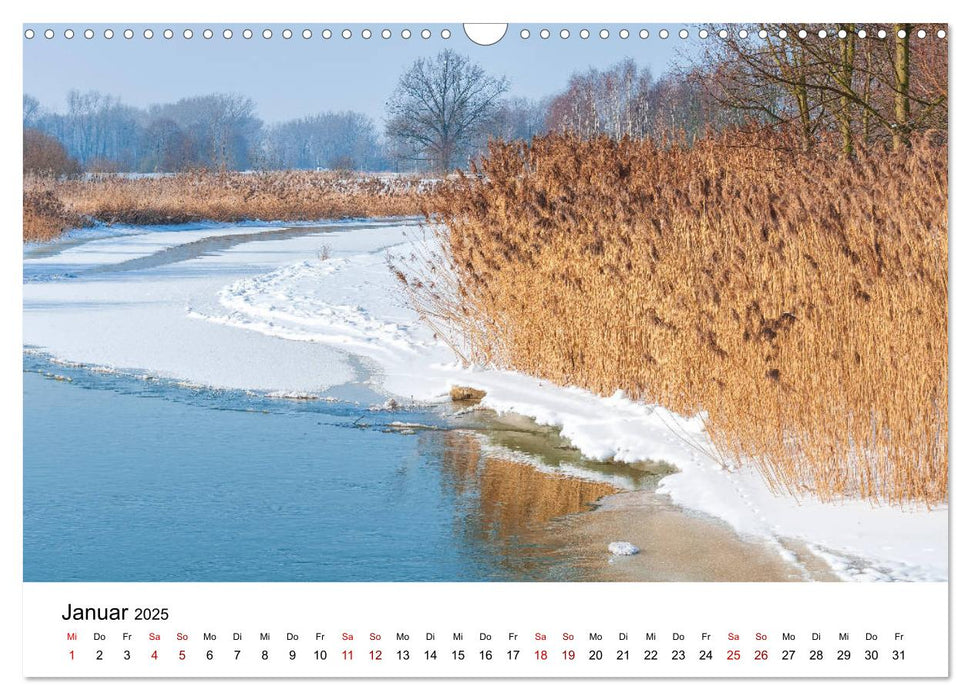 Unterwegs im Spreewald (CALVENDO Wandkalender 2025)