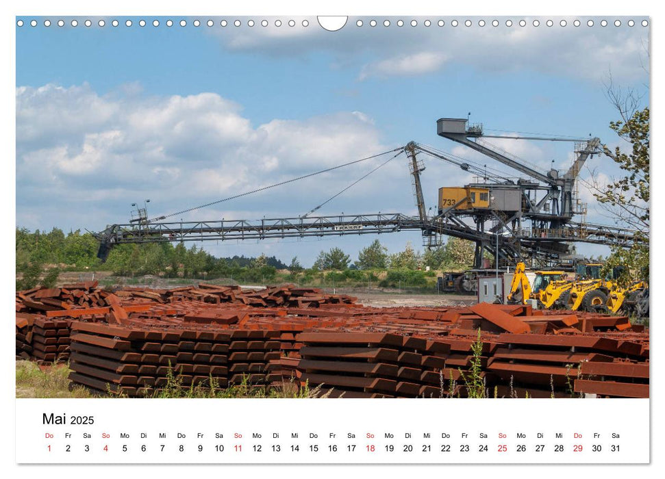 Bergbaulandschaften (CALVENDO Wandkalender 2025)