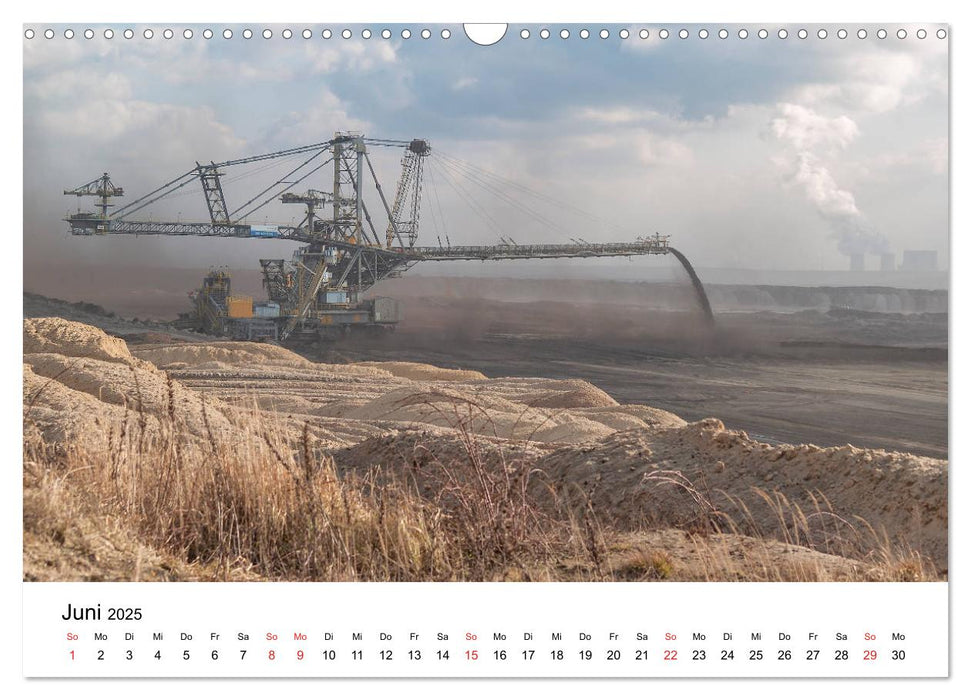 Bergbaulandschaften (CALVENDO Wandkalender 2025)