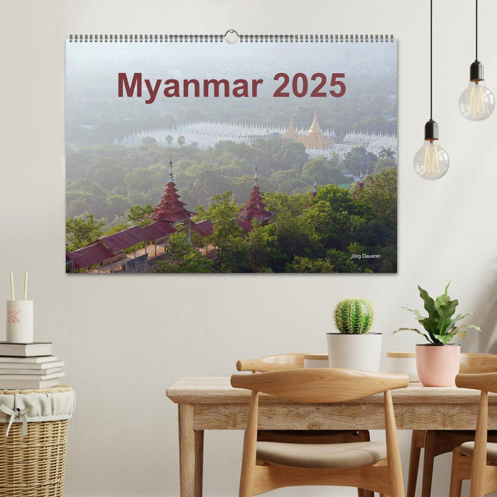 Myanmar 2025 (CALVENDO Wandkalender 2025)