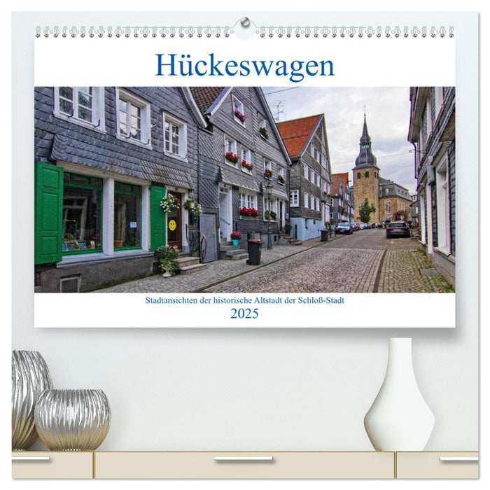 Stadtansichten Hückeswagen (CALVENDO Premium Wandkalender 2025)