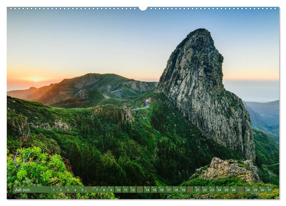 La Gomera - Vielseitige Insel (CALVENDO Premium Wandkalender 2025)