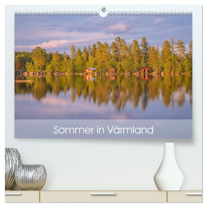 Schwedischer Sommer in Värmland (CALVENDO Premium Wandkalender 2025)